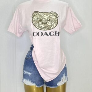 Blusa Rosa Corta